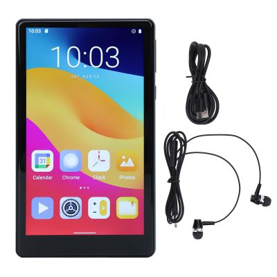 256GB MP3 Player with Bluetooth and Wi Fi, 5 Touch Screen 1080P Music Player with, Android Streaming MP3 Player with Audible, HiFi MP4 Player with Speaker