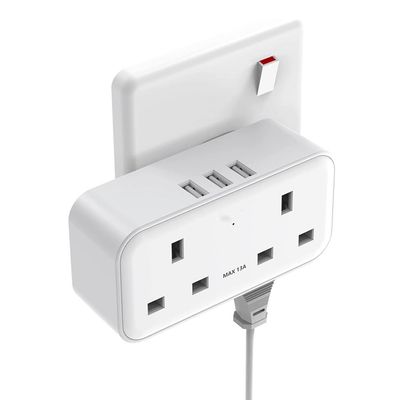 HIONJIN Smart Plug Home Appliance Wall Power Strip Surge Power Socket Electric Outlets Extension Cord