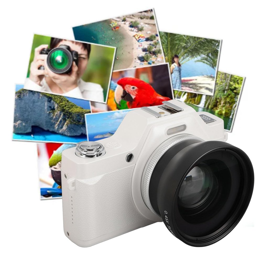 4K HD Digital Camera for Photography Autofocus, 58MP 2.88 inch Screen Vlogging Camera for, 20X Digital Zoom & Anti Shake Compact Camera with Wide Angle & Macro Lens for Teens Adult
