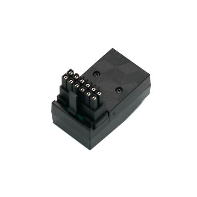 Chunsu 90 Degree 4090ti 12vhpwr Adapter ATX3.0 Grahpic Card 5.0 600w 12+4 16Pin Male to Female Turn Connector(Type A)