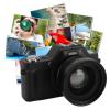 4K HD Digital Camera for Photography Autofocus, 58MP 2.88 inch Screen Vlogging Camera for, 20X Digital Zoom & Anti Shake Compact Camera with Wide Angle & Macro Lens for Teens Adult view 1