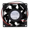 3115RL-05W-B60 Fan 8CM for 24V 0.50A 8038 80X80X38MM 2-Wire Cooling Fan view 1