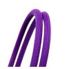 1~50m Purple PET Braid Sleeves 2/4/6/8/10/12/14/16/20/25/30/40mm High Density Insulated Snake Skin Sleeving Wire Wrap Sheath(10MM_3 Meters) view 2