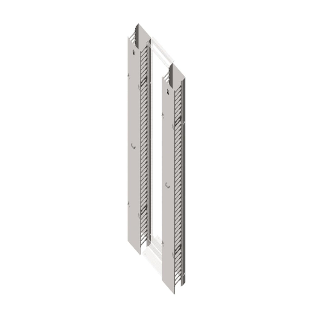Chatsworth - 40093-703 - MCS - EFX Master Cabling Section with Extended Fingers, Vertical, Single-Sided, 7 ft. H x 10 W
