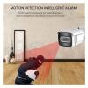 QDVOPHZA 8CH 4 Camera 5MP POE Video Surveillance Kit Monitor NVR Camera CCTV Security Metal Shell System Waterproof(2T,E/U) view 3