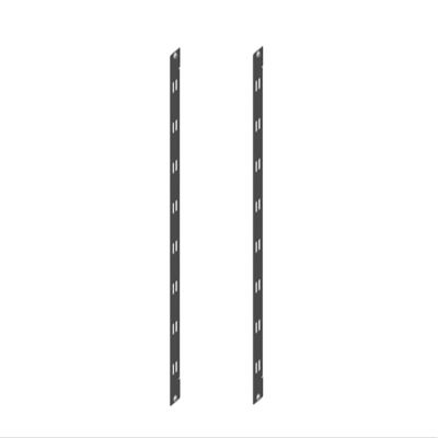 Chatsworth - 14465-C01 - Cable Lashing Bracket, Steel, 43 U, Black, 72.95 H x 1.6 in. W, (Each)