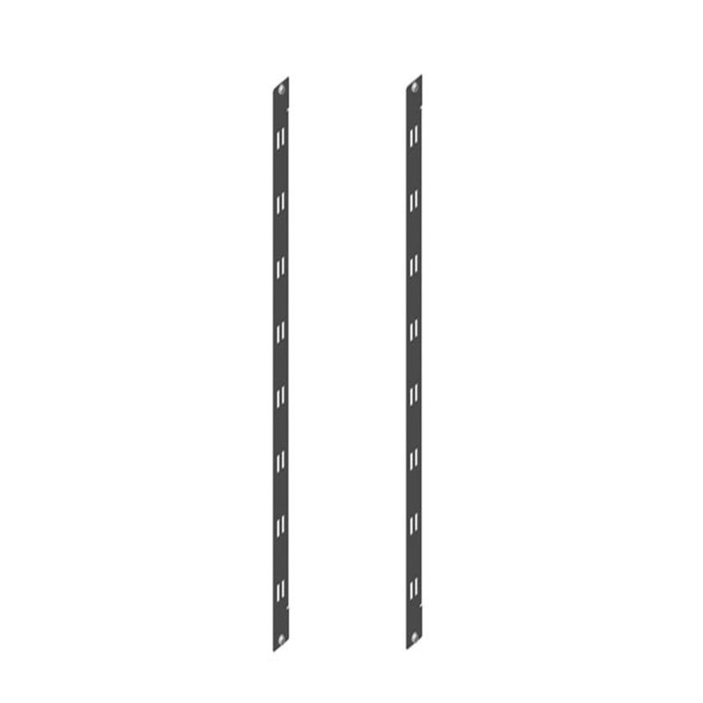 Chatsworth - 14465-C01 - Cable Lashing Bracket, Steel, 43 U, Black, 72.95 H x 1.6 in. W, (Each)