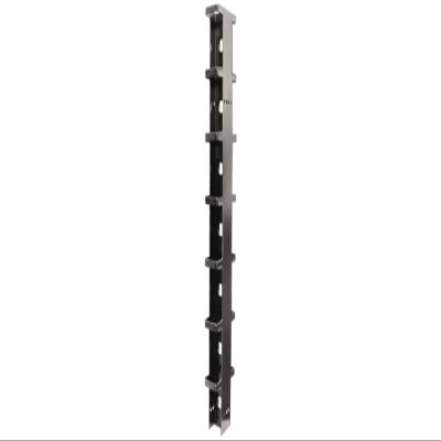 Chatsworth - 12096-203 - Narrow Cabling Section, Vertical, Double-Sided, 7 ft. H x 3.65 W x 12.75 in. D, Computer Beige,