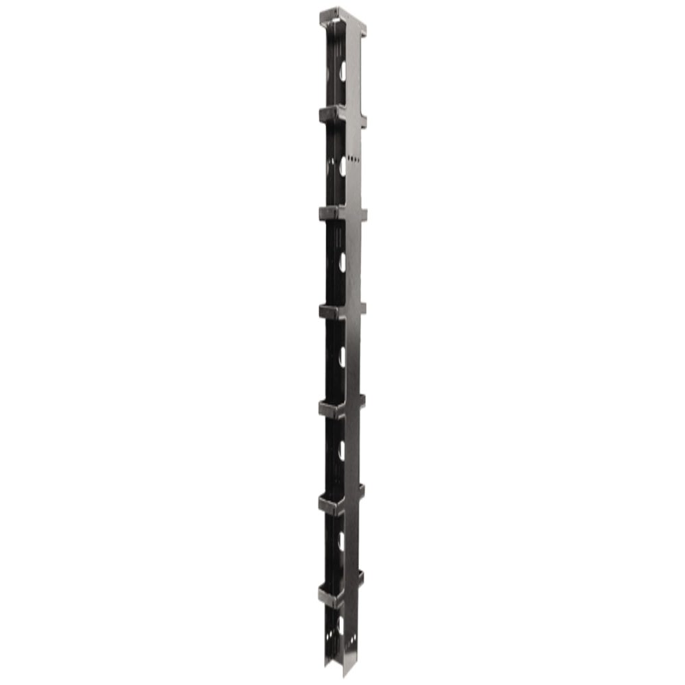 Chatsworth - 12096-203 - Narrow Cabling Section, Vertical, Double-Sided, 7 ft. H x 3.65 W x 12.75 in. D, Computer Beige,