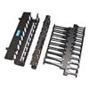 Chatsworth - 30529-E19 - Universal Horizontal Cable Manager, 1 RMU x 19 in. W (482.6 mm) x 11.73 in. D (297.9 mm),