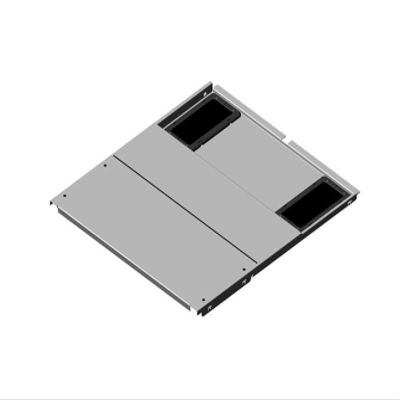 Chatsworth - 39080-C00 - Bottom Panel, with Grommet, 23.6 ft. ft. (600 mm) W x 39.4 in. - 47.2 in. (1000-1200 mm) D,