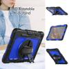 for Samsung Galaxy Tab S7 SM-T870 T875 T876b Case 11.0" Tablet Case 3 in 1Double Silicone with Screen Protector Frame [Hand Strap&Shoulder Strapp] - I view 3