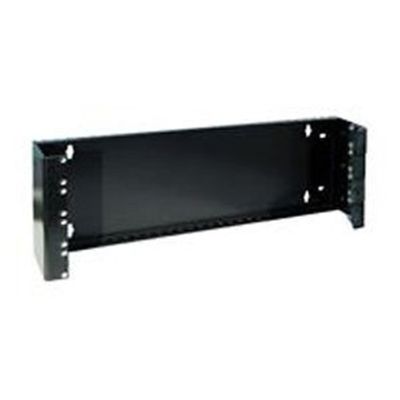 Chatsworth - 11523-704 - Hinged Panel Mounting Bracket, 7 in. H (177.8 mm), 4U x 4 in. D (100 mm), Black, (Each)