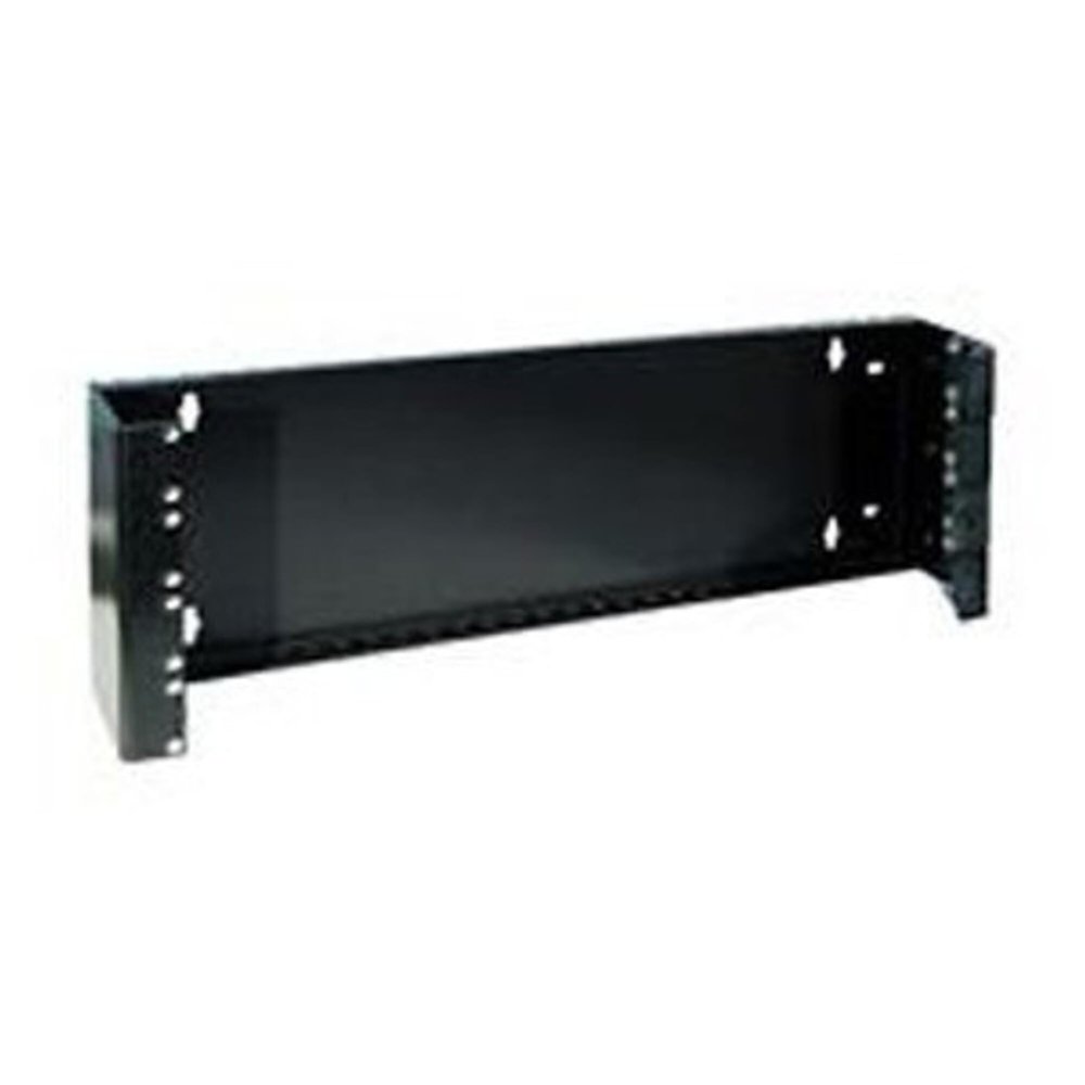 Chatsworth - 11523-704 - Hinged Panel Mounting Bracket, 7 in. H (177.8 mm), 4U x 4 in. D (100 mm), Black, (Each)