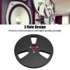 1/4 7 Inch Empty Tape Reel, Aluminum Alloy Universal Open Reel with 3 Holes for Reel to Reel, Empty Tape Reel Recording Takeup Reel Sound Tape Empty Reel (Black) view 4