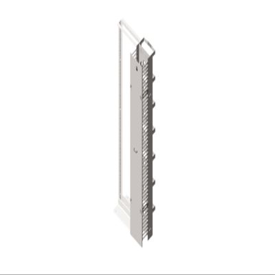 Chatsworth - 13915-701 - Velocity Vertical Cable Manager, Double-sided, 12 Inches W X 6 Ft H (305 Mm W X 1829 Mm H),
