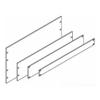 Chatsworth - 30026-102 - Filler Panel, 2 RMU, 3.47 in. H (88.1 mm) x 19 in. W (482.6 mm) x 1/8 in. D (3.18 mm), Gray, ( view 1