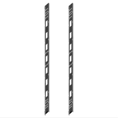 Chatsworth - 39221-E10 - Full Height Dual PDU Bracket, Steel, 52 RMU, Wide, Glacier White, 88.22 in. H, (Each)