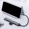 GRABAGECAN USB C+USB Hubs 5 Port Adapter for 5 in 1 USB C/USB Hubs Dongle Portable USB C Hubs Memory Card Adapter Reader for Laptops view 3