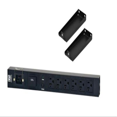 Chatsworth - 12817-705 - Power Strip, 1u, Basic, 20a, 120v, Horizontal, (8) 5-20r, Thermal Breaker, No Surge, 5-20p,