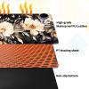 Warm Desk Pad, Warm Mouse Pad Gaming, Office Desk Mat,with 3 Levels Heated & 3 Hours Auto Shut - 23.6 x 14.2 inch PU Leather Laptop Keyboard Mat for Home Office Hand Warmer,Watercolor Floral view 3