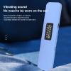 ASHATA Portable Pillow Speaker for Sleeping, Bluetooth 5.3 Sleep Bar Under Pillow Speaker for Side Sleepers, Volume Control, Sleep Timer, Card Playback, Stereo Bass Sleep Speaker (Blue) view 2
