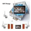 QDVOPHZA WiFi PTZ IP Camera System 10.1'' LCD Screen Monitor NVR Kit AI Human Auto Tracking Wireless CCTV Video Surveillance Set(None,NVR and 2Cameras) view 3