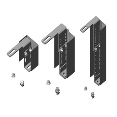 Chatsworth - 32805-E01 - Door Mounting Bracket, Flush Mount, Glacier White, 5.5 L x 5 H x 4.3 W in., (Each)