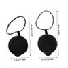 BCOATH 3pcs Binoculars Protective Covers Binocular Lens Cap Rubber Objective Lens Covers Eyepiece Protection Cap Outdoor Use view 2