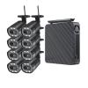 QDVOPHZA 5MP Wireless CCTV System 8CH NVR WiFi Camera Kit IP Cameras Security Audio Video Surveillance Set Two Way Audio Monitor(8PCS 3MP Camera) view 1