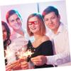 KOMBIUDA 20pcs Rave Glasses Full Luminous Effects Glasses for Concerts and Parties Nighttime Glow view 4