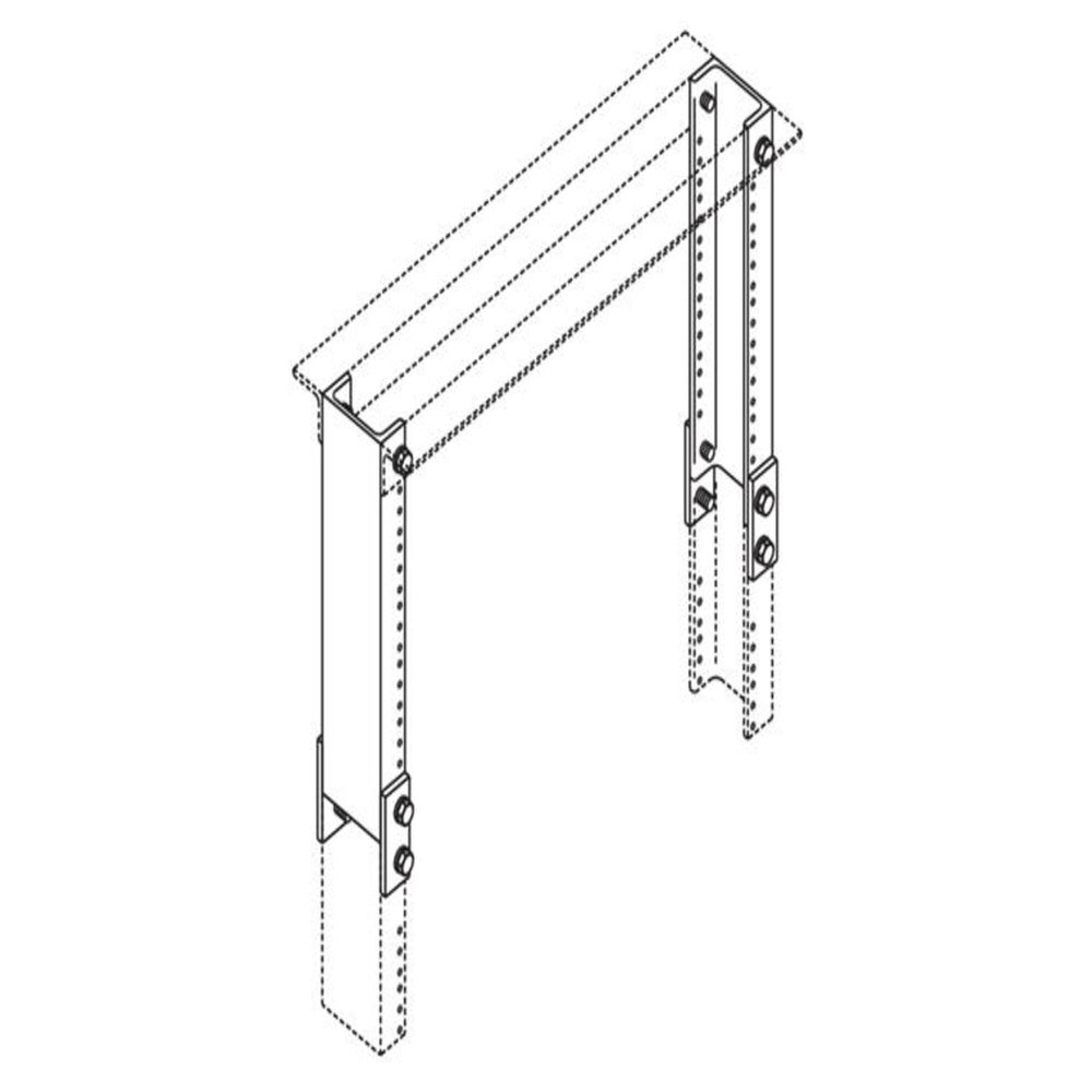 Chatsworth - 10565-524 - Rack Extension Kit, 11RU, Clear, 24 in. H, (Each)