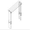 Chatsworth - 10565-524 - Rack Extension Kit, 11RU, Clear, 24 in. H, (Each) view 1