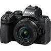 Nikon Z50 II Mirrorless Camera 4K DX Body with 16-50mm f/3.5-6.3 VR Lens Kit 1786 Bundle with Deco Gear Photography Backpack +LED + Pack of 2 64GB Memory Cards + Software & Accessories view 3