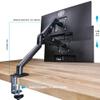Ergoflexy EFX-1-1 Single Monitor Desk Mount Arm, Adjustable Arm for 17-27" Monitors, Full Motion Swivel, Tilt & Rotation, Height Adjustable, VESA Compatible, Space-Saving Design view 3
