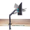 Ergoflexy EFX-1-1 Single Monitor Desk Mount Arm, Adjustable Arm for 17-27" Monitors, Full Motion Swivel, Tilt & Rotation, Height Adjustable, VESA Compatible, Space-Saving Design view 4