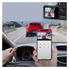 FEMKFAXF 3 Channel Dash Cam Motion Detection HD 1080P Driving Recorder G-Sensor Night Vision Front Rear Inside Camera 24H Parking Monitor(Without WiFi) view 2