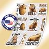 10pcs Capybara Sticker Sheet, Cute Funny Vinyl Decals for Capybara Lovers, Animal Fans, Pet Enthusiasts, Waterproof, UV-Resistant, for Laptop, Water Bottle, Journal, Notebook, Phone Case, Scrapbook view 3