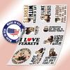 10pcs Ferret Sticker Sheet, Cute and Funny Pet Vinyl Decals for Ferret Owners, Animal Lovers, Waterproof, UV-Resistant, for Laptop, Water Bottle, Journal, Notebook, Phone Case, Cage, Scrapbook view 3