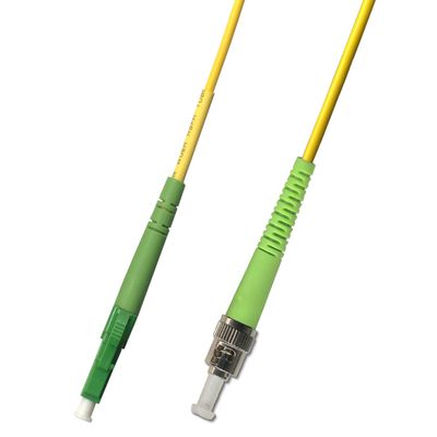 3M Singlemode Simplex Fiber Optic Cable (9/125) - LC/APC to ST/APC