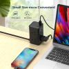 Socket with Power Cord Power Strip with Quick Charging Socket(E) view 2
