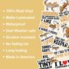 10pcs Leopard Gecko Sticker Sheet, Cute Reptile Vinyl Decals for Gecko Owners, Lizard Lovers, Pet Lover, Waterproof, UV-Resistant, for Laptop, Water Bottle, Journal, Notebook, Scrapbook, Phone Case view 4