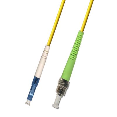 150M Singlemode Simplex Fiber Optic Cable (9/125) - LC/UPC to ST/APC