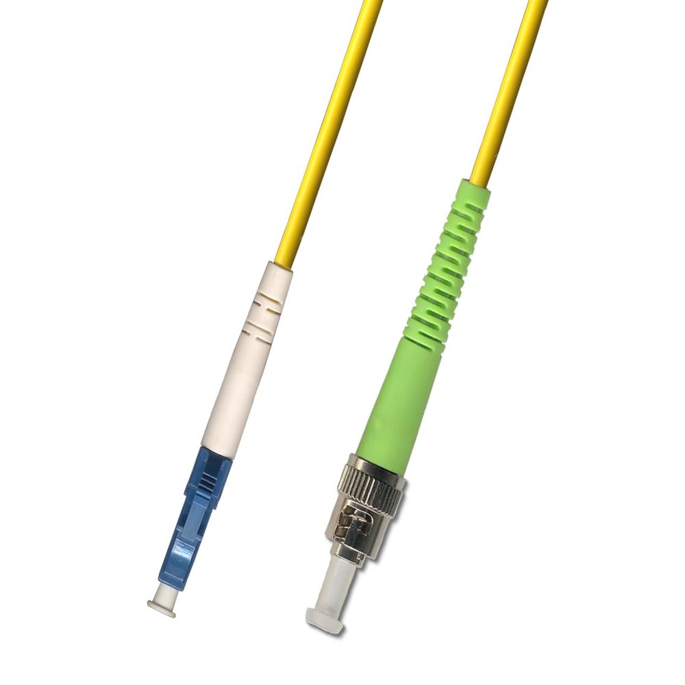 150M Singlemode Simplex Fiber Optic Cable (9/125) - LC/UPC to ST/APC