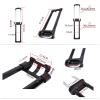 Aymzbd Adjustable Replacement Handle for, Black, for Luggage Ice Speaker, Two Sections view 4