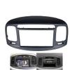 2Din Car Radio Fascia Compatible with Accent 09-12 DVD Stereo Frame Plate Adapter Mounting Dash Installation Bezel Trim Kit view 2