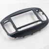 2Din Car Radio Fascia Compatible with Accent 09-12 DVD Stereo Frame Plate Adapter Mounting Dash Installation Bezel Trim Kit view 3