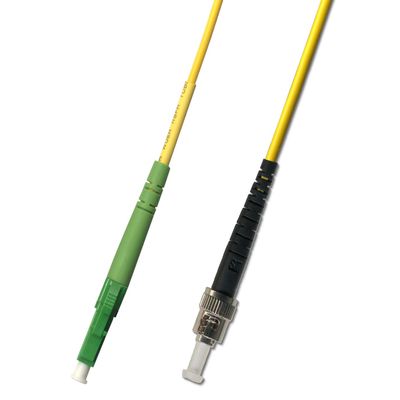 100M Singlemode Simplex Fiber Optic Cable (9/125) - LC/APC to ST/UPC