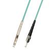 150M 10 Gigabit 10Gb Multimode Simplex Fiber Optic Cable (50/125) - LC to ST view 1