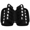 ABLAZE Flash Drive Case 20 Slots for USB Storage, USB Holder Storage Bag with Label, Electronic Accessories Organizer for Thumb Drive (Black) view 1